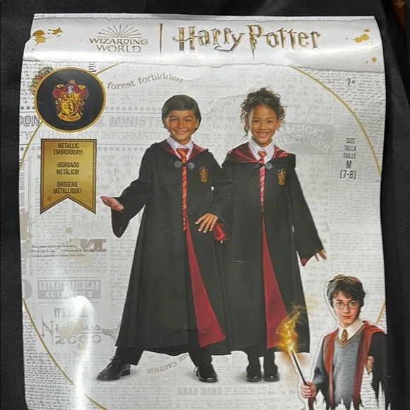 Hermione Halloween Costume Size Medium 7/8 - Picture 4 of 6